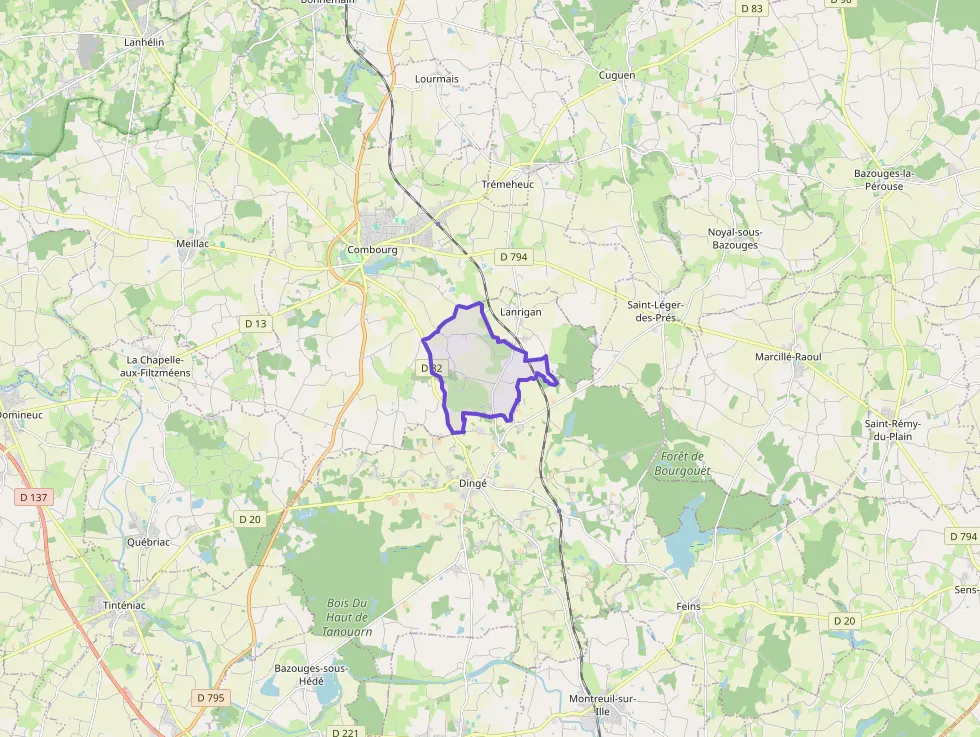 Maison 121 m² quatre pièces à vendre à Combourg