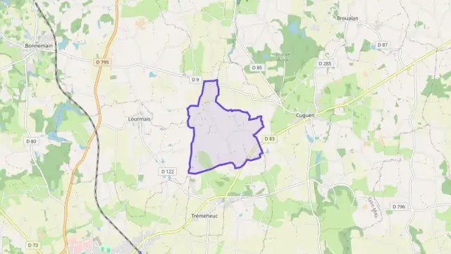 Maison 72 m² trois pièces à vendre à Trémeheuc