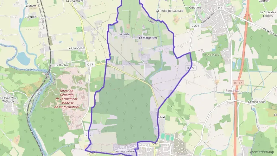 Maison 84 m² trois pièces à vendre à Laillé