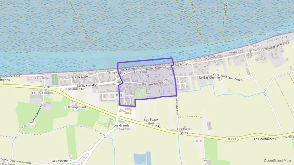 Maison 75 m² quatre pièces à vendre à Cherrueix