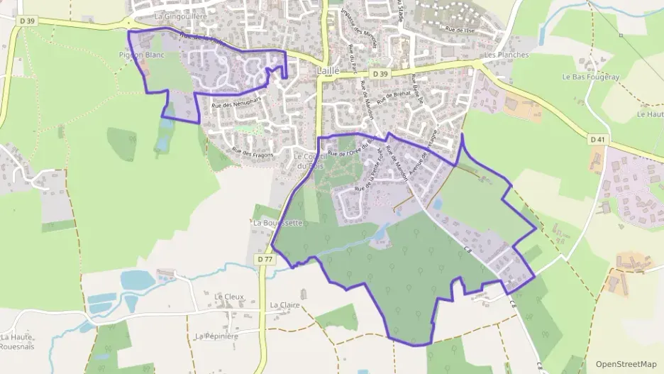 Maison 104 m² cinq pièces à vendre à Laillé