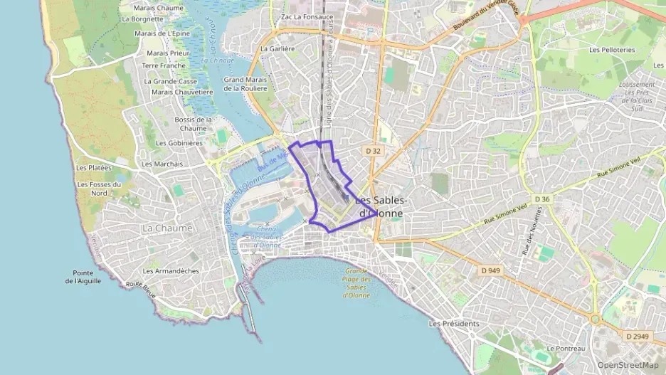 Maison 103 m² trois pièces à vendre à Les Sables-d`Olonne Maison 103 m² trois pièces à vendre à Les Sables-d`Olonne