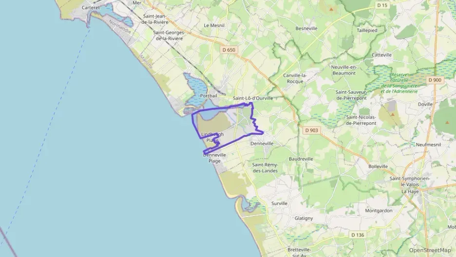 Maison 55 m² quatre pièces à vendre à Port-Bail-sur-Mer