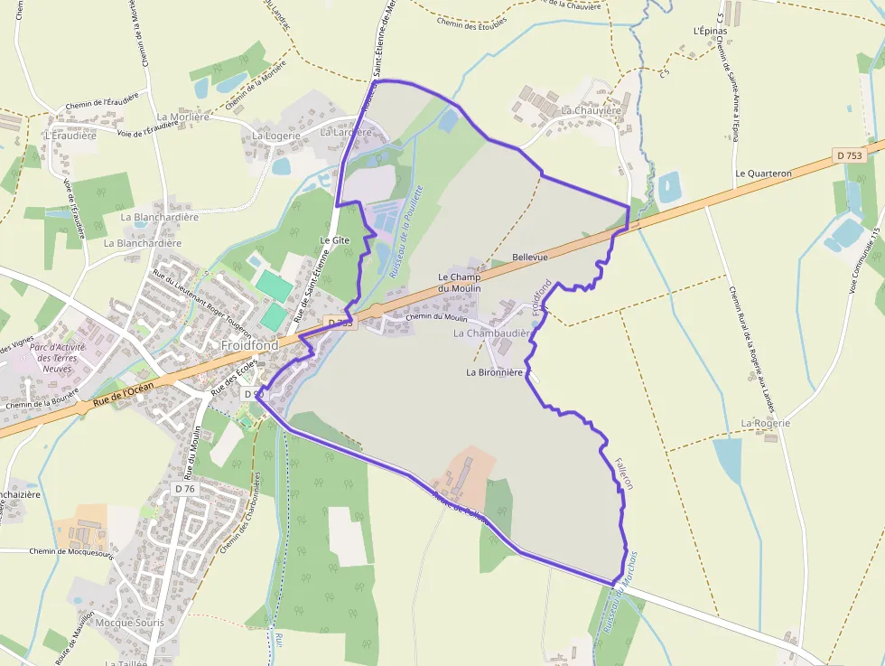 Maison 81 m² trois pièces à vendre à Froidfond