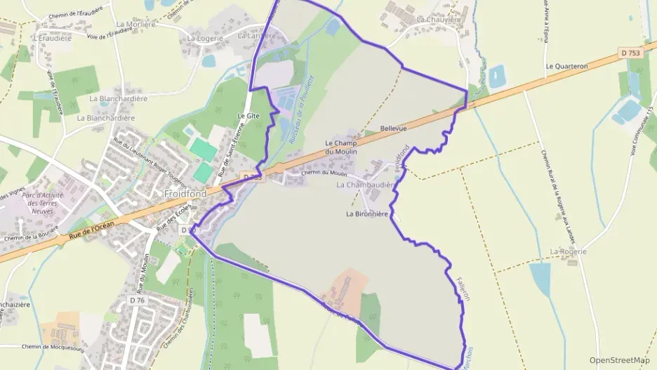 Maison 81 m² trois pièces à vendre à Froidfond