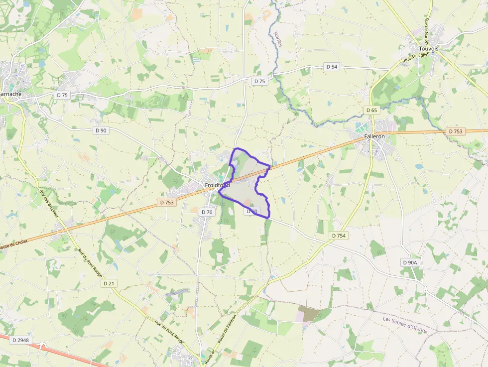 Maison 81 m² trois pièces à vendre à Froidfond