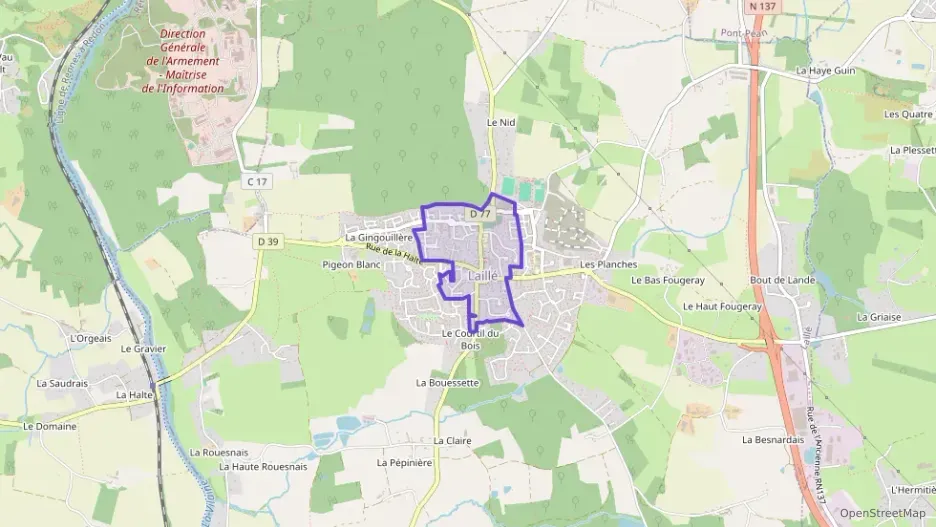 Maison 79 m² quatre pièces à vendre à Laillé