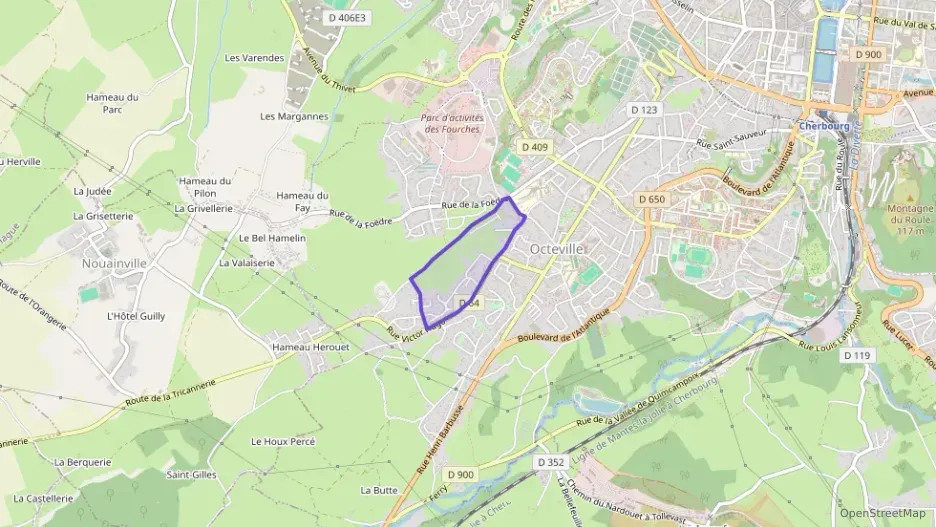Maison 96 m² quatre pièces à vendre à Cherbourg-en-Cotentin