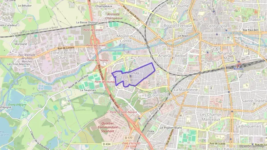 Maison 92 m² quatre pièces à vendre à Rennes