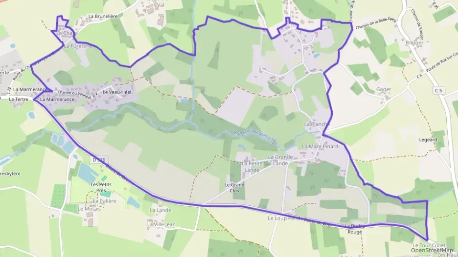 Maison 72 m² quatre pièces à vendre à Baguer-Pican