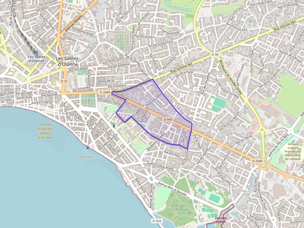 Maison 95 m² quatre pièces à vendre à Les Sables-d`Olonne