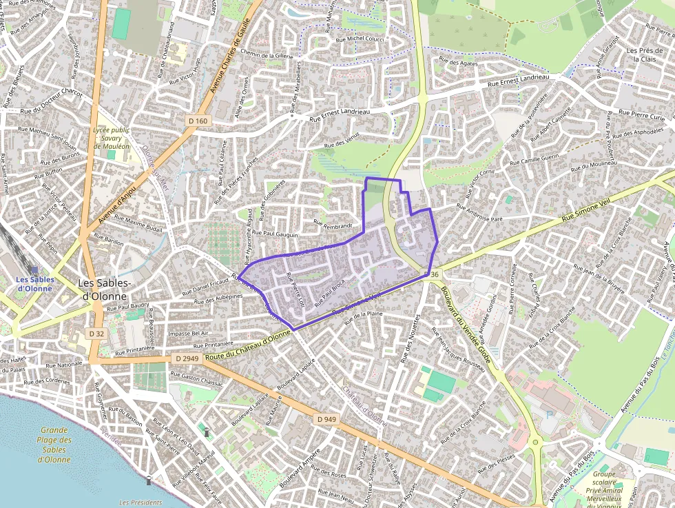 Maison 69 m² trois pièces à vendre à Les Sables-d`Olonne