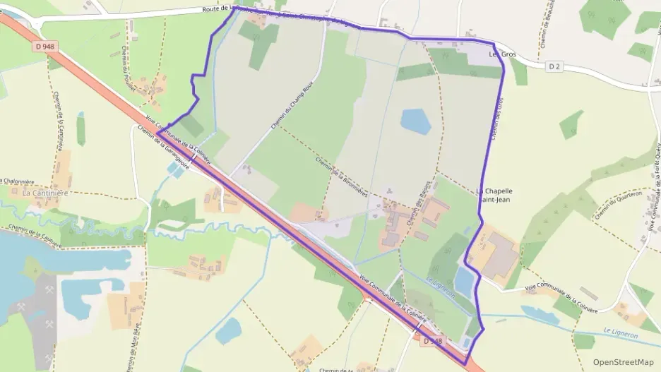 Maison 84 m² quatre pièces à vendre à Saint-Christophe-du-Ligneron