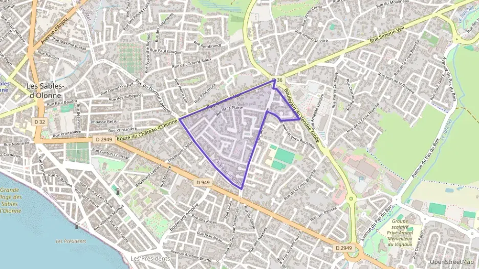 Maison 96 m² cinq pièces à vendre à Les Sables-d`Olonne