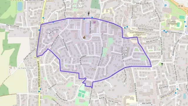 Maison 111 m² quatre pièces à vendre à Chartres-de-Bretagne