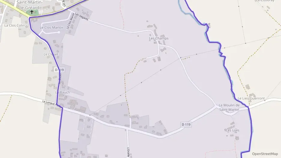 Maison 83 m² quatre pièces à vendre à Saint-Martin-le-Gréard