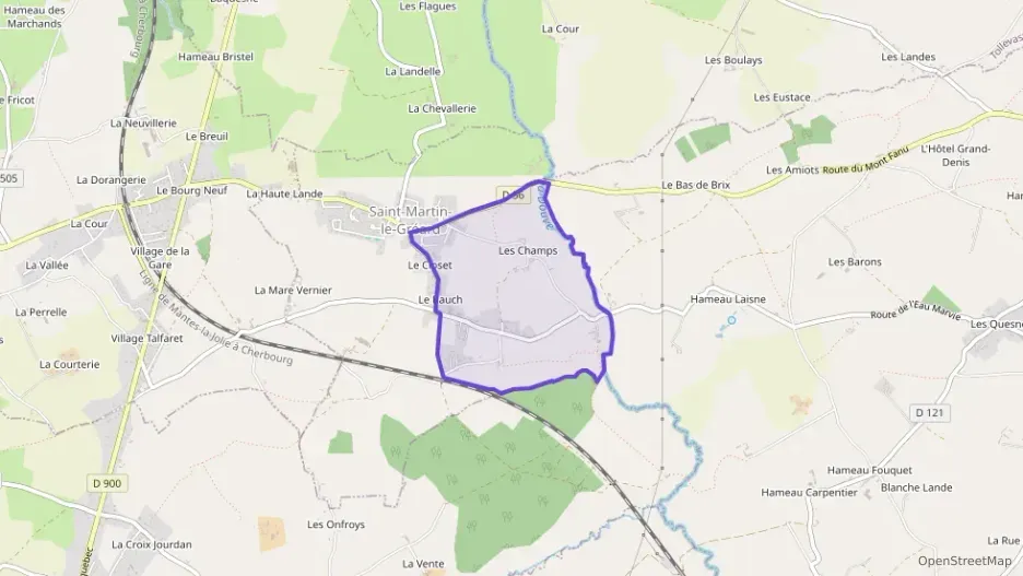 Maison 83 m² quatre pièces à vendre à Saint-Martin-le-Gréard