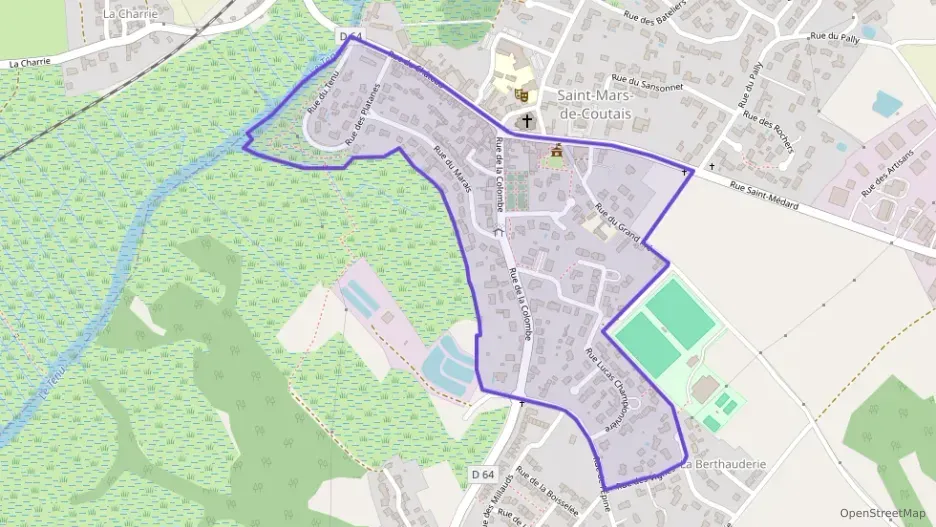 Maison 67 m² trois pièces à vendre à Saint-Mars-de-Coutais