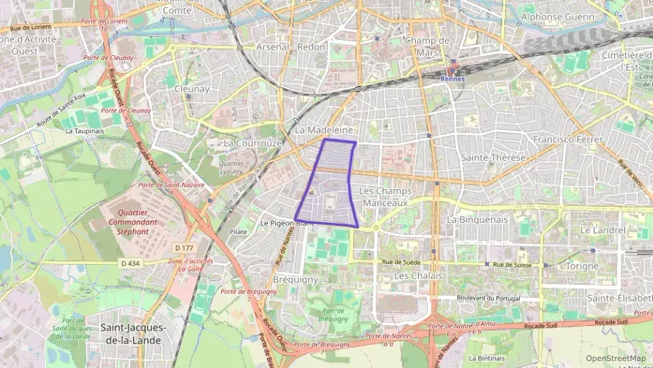 Maison 152 m² six pièces à vendre à Rennes Maison 152 m² six pièces à vendre à Rennes