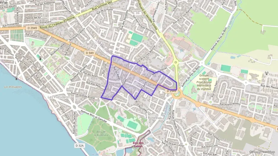 Maison 119 m² cinq pièces à vendre à Les Sables-d`Olonne Maison 119 m² cinq pièces à vendre à Les Sables-d`Olonne