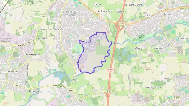 Maison 87 m² 5 pièces à vendre à Chartres-de-Bretagne