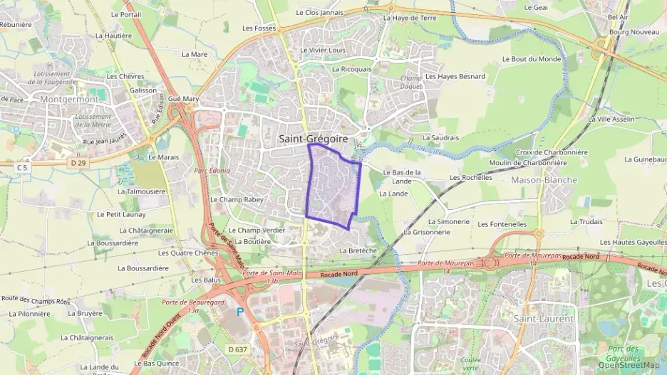 Maison 180 m² sept pièces à vendre à Saint-Grégoire Maison 180 m² sept pièces à vendre à Saint-Grégoire