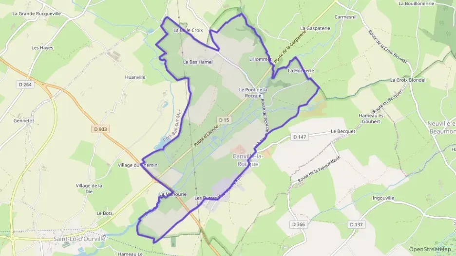 Maison 64 m² cinq pièces à vendre à Canville-la-Rocque Maison 64 m² cinq pièces à vendre à Canville-la-Rocque