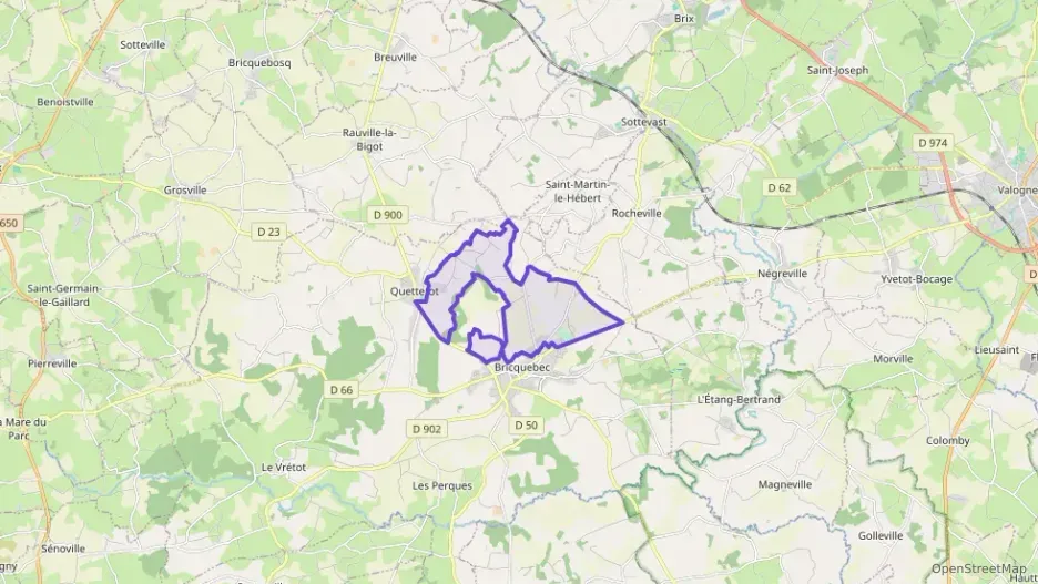 Maison 146 m² cinq pièces à vendre à Bricquebec-en-Cotentin