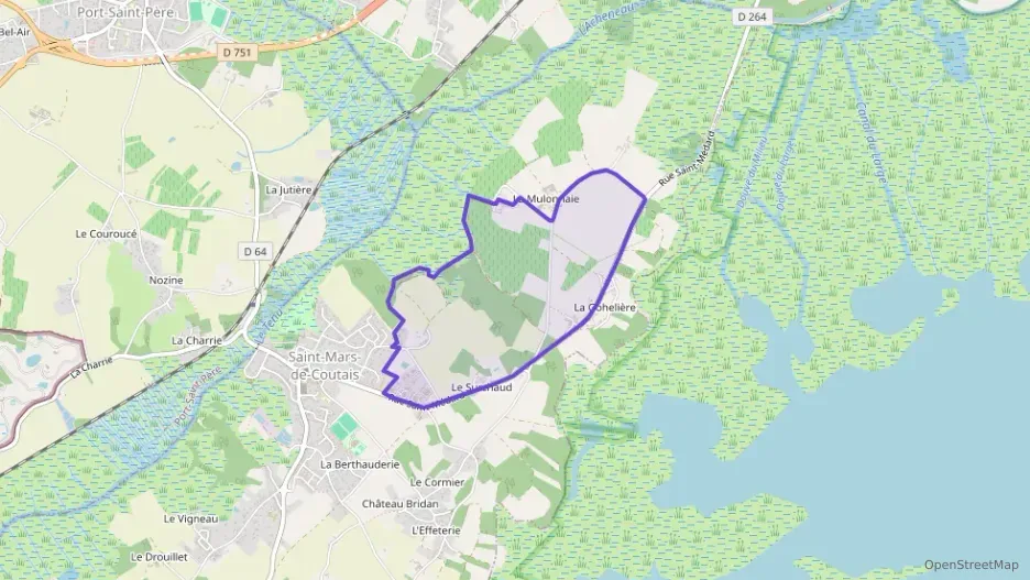 Maison 100 m² quatre pièces à vendre à Saint-Mars-de-Coutais