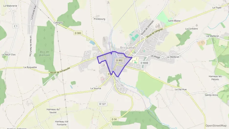 Maison 64 m² trois pièces à vendre à Bricquebec-en-Cotentin