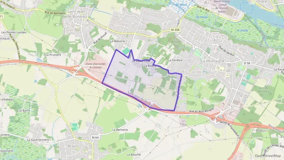 Maison 147 m² cinq pièces à vendre à Saint-Jean-de-Boiseau