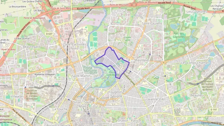 Maison 128 m² quatre pièces à vendre à Rennes Maison 128 m² quatre pièces à vendre à Rennes
