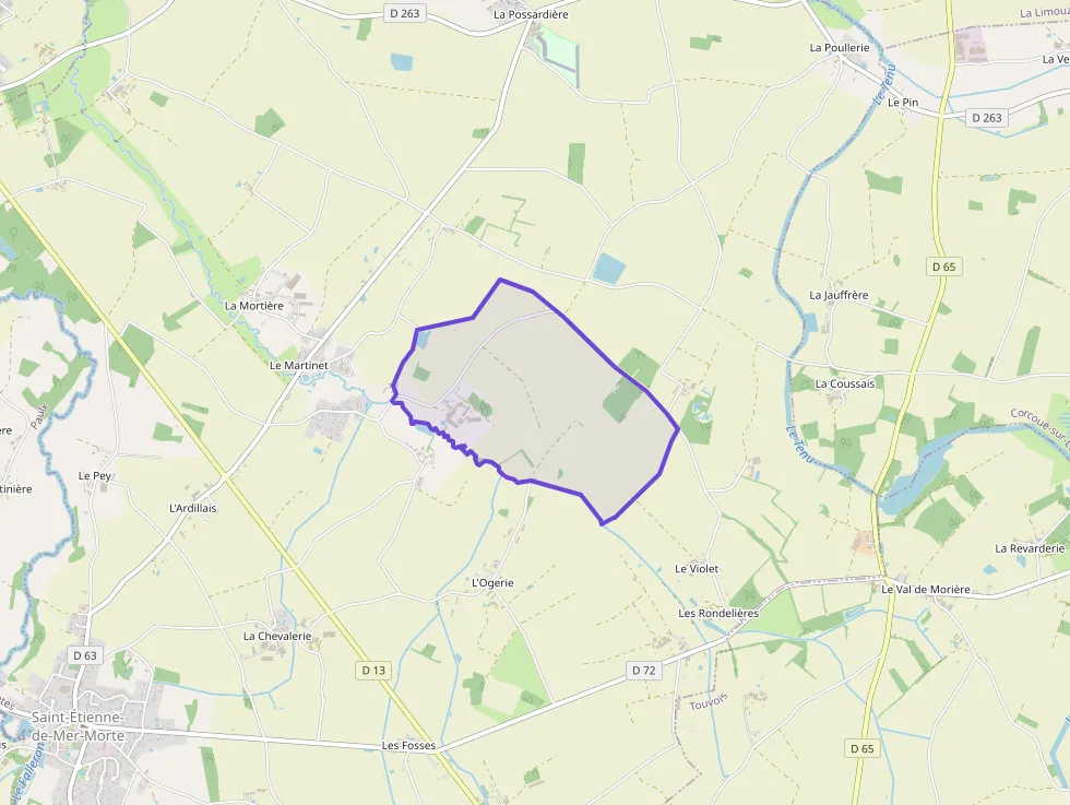 Maison 86 m² trois pièces à vendre à Saint-Étienne-de-Mer-Morte