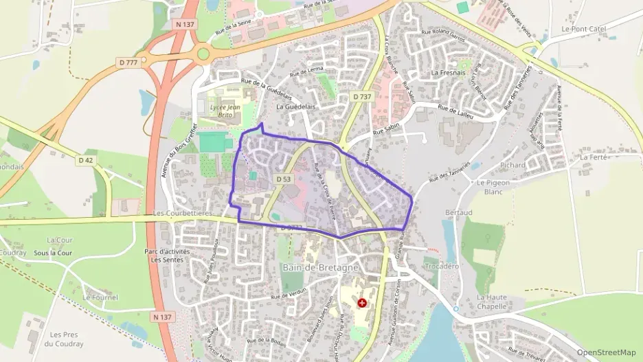 Maison 80 m² trois pièces à vendre à Bain-de-Bretagne