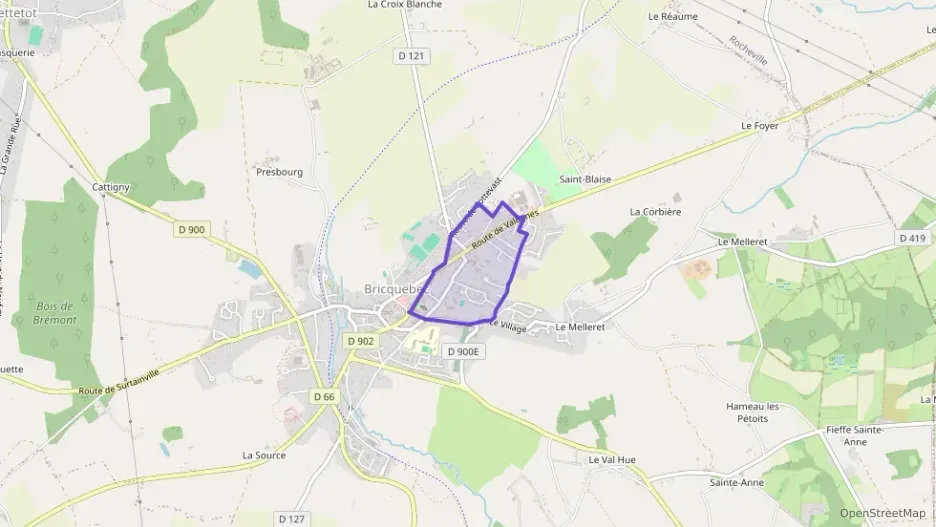 Maison 90 m² quatre pièces à vendre à Bricquebec-en-Cotentin