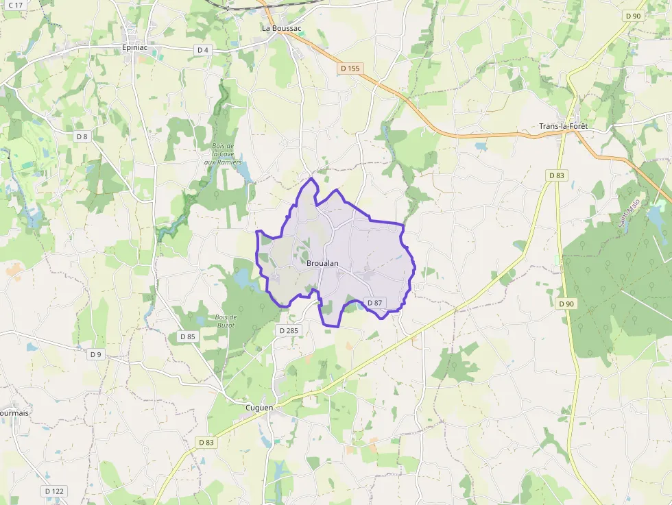 Maison 56 m² trois pièces à vendre à Broualan