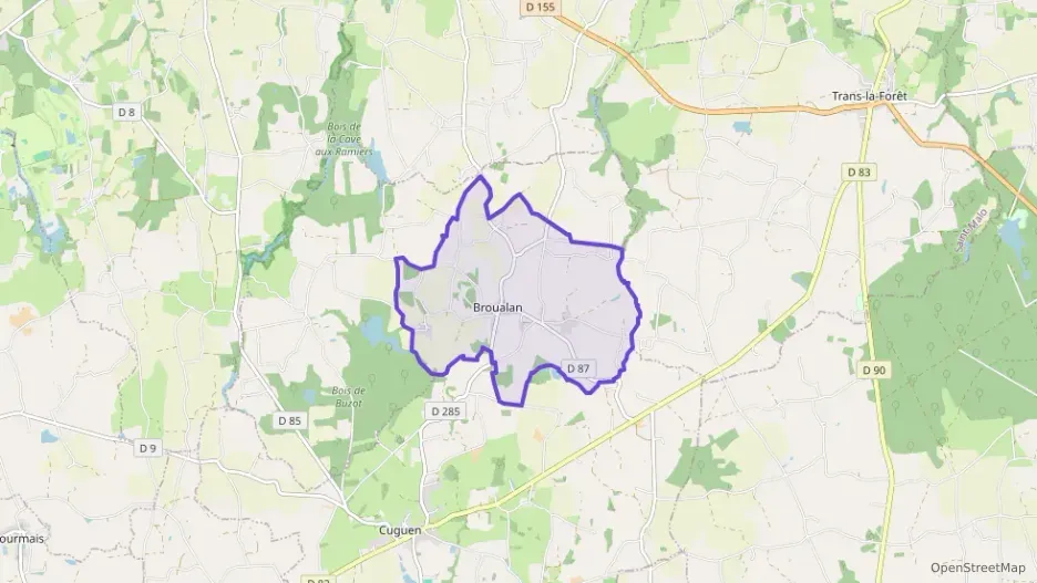 Maison 56 m² trois pièces à vendre à Broualan