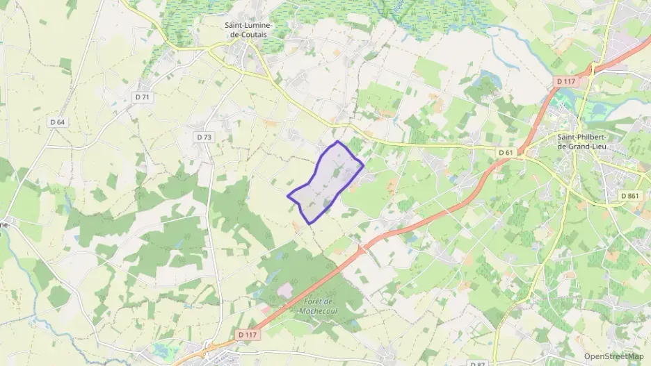 Maison 72 m² cinq pièces à vendre à Saint-Philbert-de-Grand-Lieu