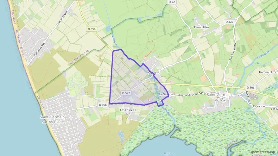 Maison 141 m² cinq pièces à vendre à Saint-Germain-sur-Ay Maison 141 m² cinq pièces à vendre à Saint-Germain-sur-Ay