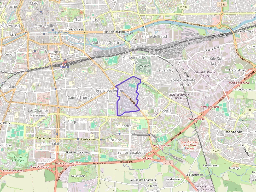 Maison 104 m² quatre pièces à vendre à Rennes