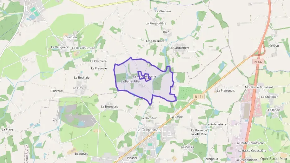 Maison 48 m² deux pieces à vendre à La Grigonnais Maison 48 m² deux pieces à vendre à La Grigonnais