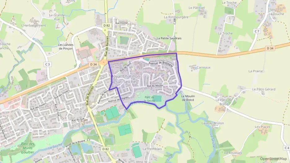 Maison 106 m² cinq pièces à vendre à Noyal-Châtillon-sur-Seiche Maison 106 m² cinq pièces à vendre à Noyal-Châtillon-sur-Seiche