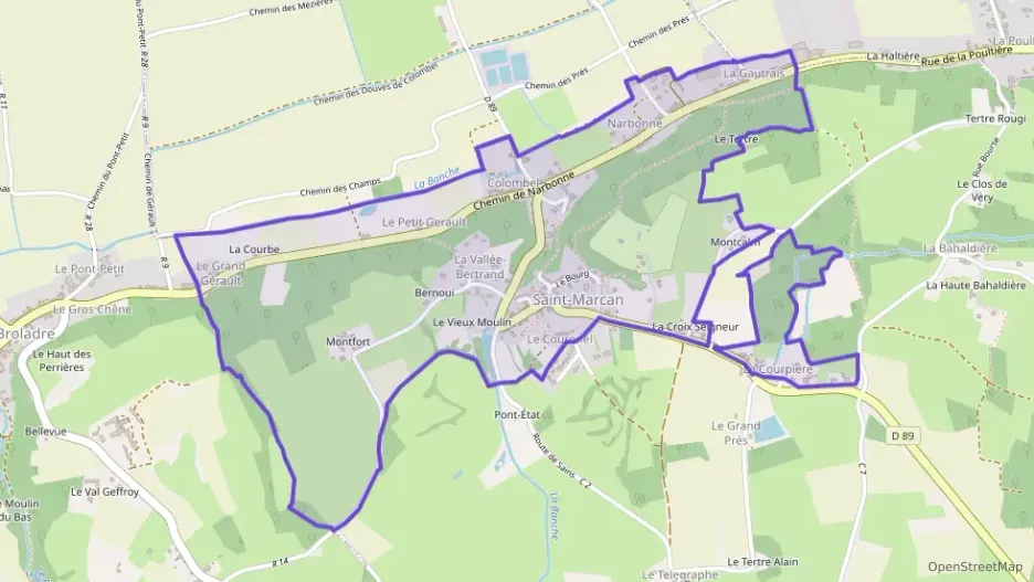 Maison 138 m² six pièces à vendre à Saint-Marcan