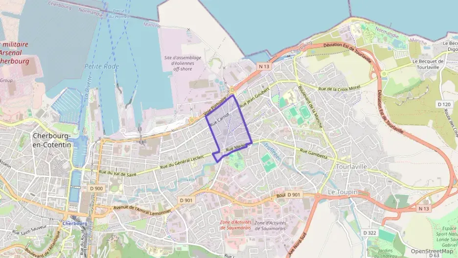 Maison 99 m² quatre pièces à vendre à Cherbourg-en-Cotentin Maison 99 m² quatre pièces à vendre à Cherbourg-en-Cotentin