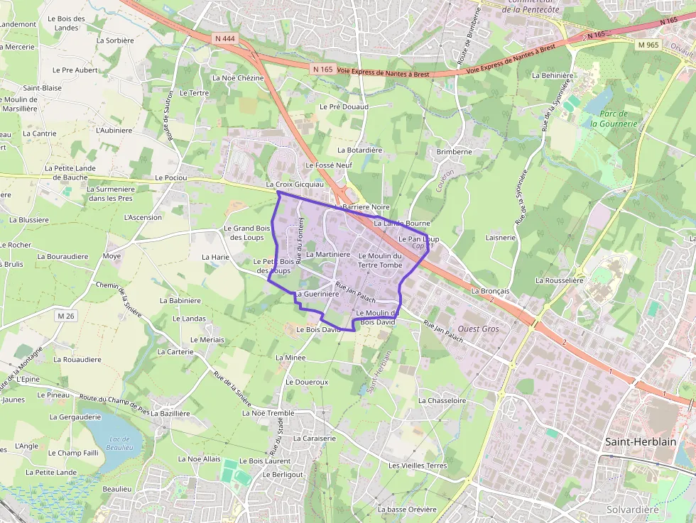 Maison 110 m² quatre pièces à vendre à Couëron