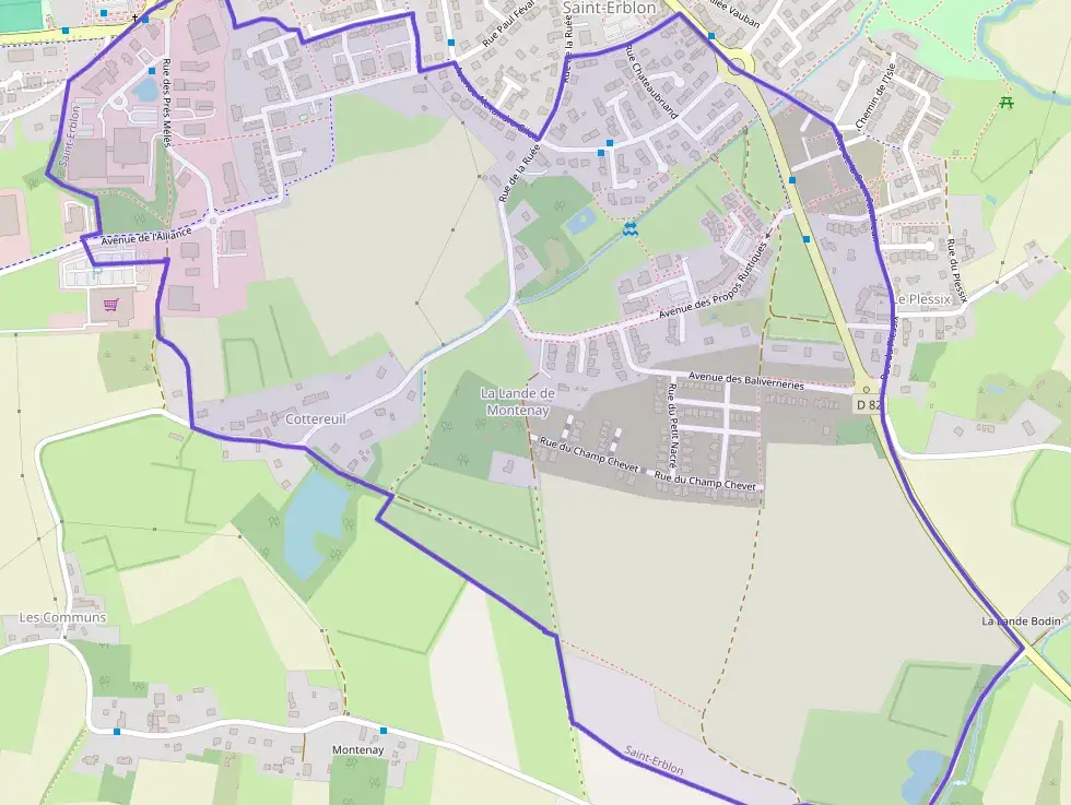 Maison 85 m² quatre pièces à vendre à Saint-Erblon