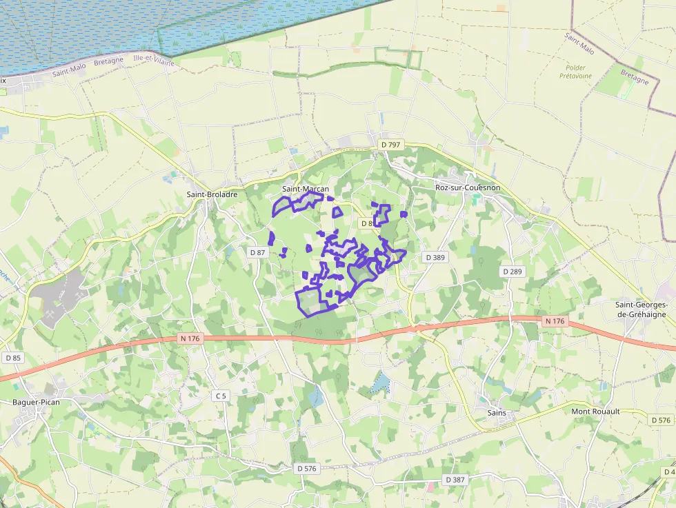 Maison 72 m² trois pièces à vendre à Saint-Marcan