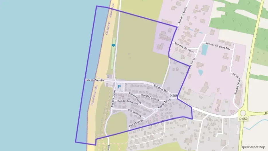 Maison 110 m² cinq pièces à vendre à Gouville-sur-Mer