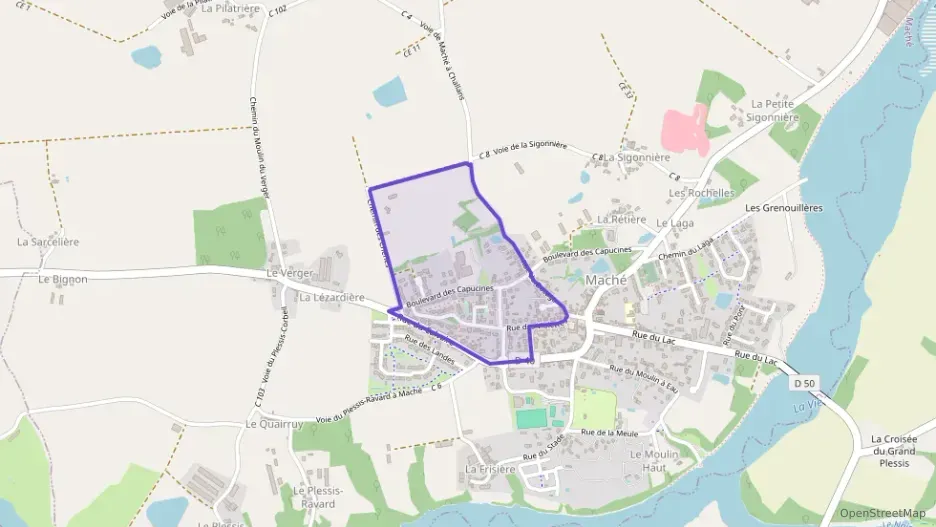 Maison 129 m² quatre pièces à vendre à Maché