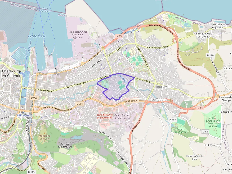 Maison 71 m² quatre pièces à vendre à Cherbourg-en-Cotentin